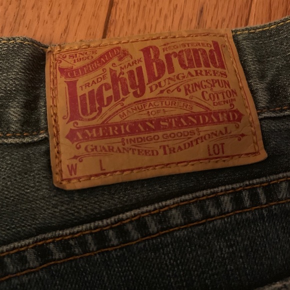 Luck brand jeans -size 36 long inseam - Picture 4 of 4